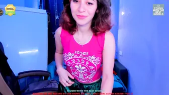 madisoncoy luxurious blonde straddled sex toy