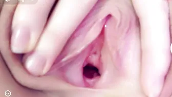 little__slut luxurious lady gently masturbates pussy