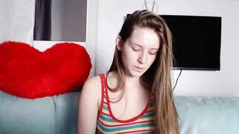 toxl pounding her pussy with a big dildo