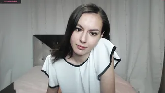 from__sky adult bitch gently caresses vagina