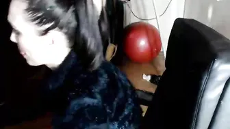 angelbrau Sultry Nipple Jumps On Dildo