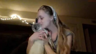 peachezzs sexy blonde hard jerks both holes