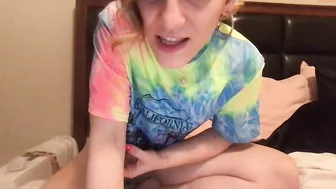 blondelovetoy crazy beast fucks pussy