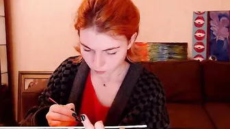 alicebreeze cute with pigtails jumps on sex toy