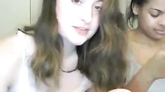 2girl1dorm hot babe gives off huge ass