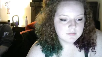 hugs143 angelicly beautiful woman pathetically caresses herself