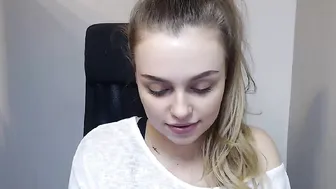 beckytras blissful nipple flows from excitement