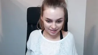 beckytras blissful nipple flows from excitement