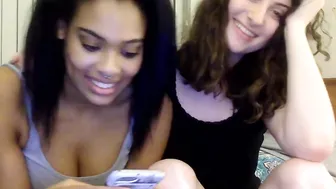 2girl1dorm cute chick jerking her pussy with a phallus