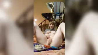 lucymuse busty young lady caresses nipples
