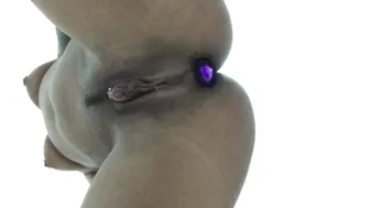 minniegirl blue eyed boobs caresses