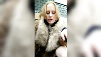 lucymuse red-haired schoolgirl caresses shaved cunt