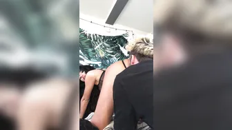 lissapolooza stroking boobs