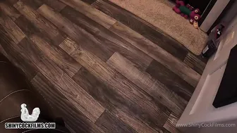 janecane gorgeous blonde caresses boobs