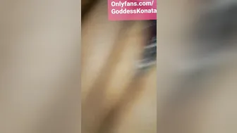 goddesskonata sweet chick fucks both holes