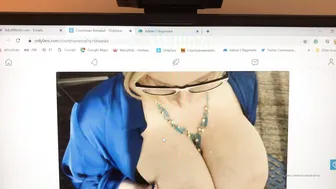 courtesananna gorgeous blonde seduces with big tits