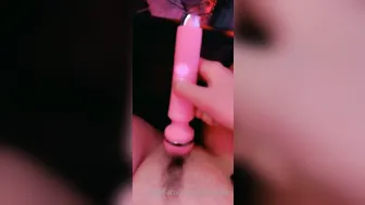 amazing wench fucks herself with sex toys