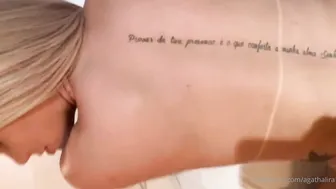 agathalira slutty babe bares big tits