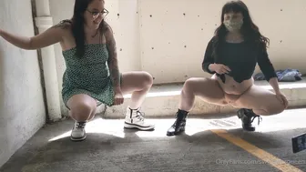 svnflowerqueen ardent young lady caresses big tits at work