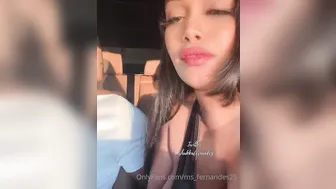 ms fernandes 25 cute little woman pulling nipples