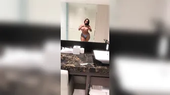 ms fernandes 25 caresses his magnificent body