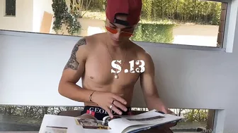 malyia incendiary slut pulls his cap with his fingers