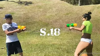 malyia adorable bitch twirls elastic booty