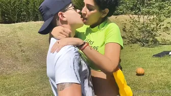 malyia adorable bitch twirls elastic booty