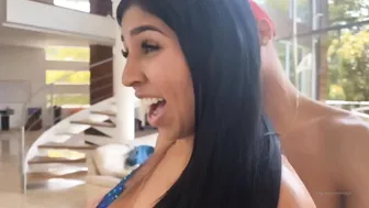 malyia attractive bitch showed holes