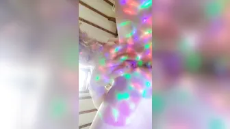 lucymuse shy mummy twirling elastic ass
