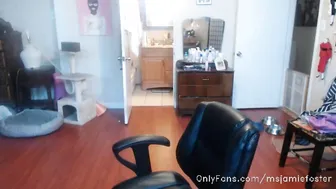msjamiefoster Long haired bitch
