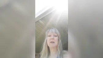 msjamiefoster in stockings teased pussy lying on her back