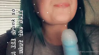 littlekittenn spectacled slut fucked by sex toys