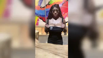 ebony mystique Naughty blonde