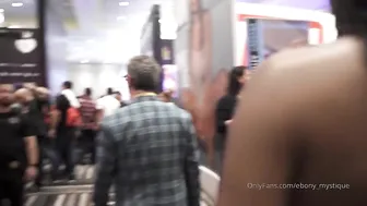 ebony mystique naughty slut communicates in  private e