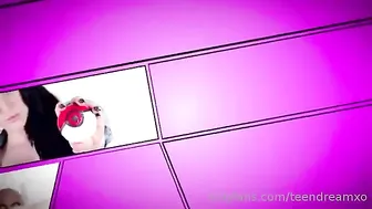 teendreamxo cute bitch massaging pussy