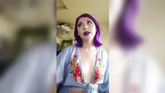 thechronicmasochist busty doll and her blue friend