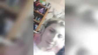 thechronicmasochist angel masturbates pink pussy