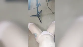 thechronicmasochist angel masturbates pink pussy