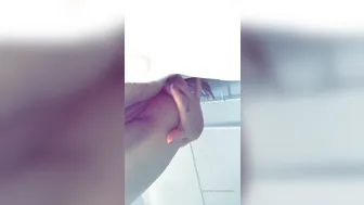 mikki951 bitch drummed with glass dick