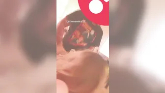 latinmamicd22 black-haired bitch passionately masturbates cunt