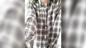 cutefruit18 wonderful redhead fucks herself with a phallus