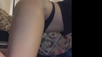 herelise99 gorgeous young lady shows off her legs