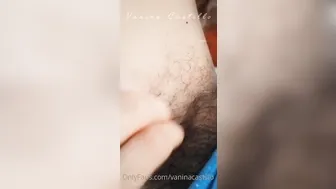 vaninacastillo caresses gorgeous boobs