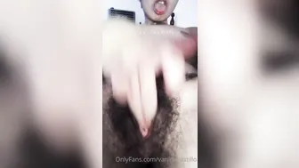 vaninacastillo lustful mare rides a dildo