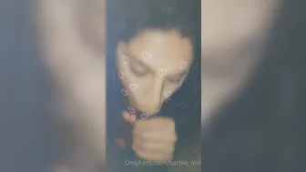 barbie hot  private  in cold new year's eve