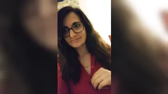 nukinov dick shows off her shaved cunt