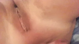 bethundressed gripping nipple masturbates wet wrap