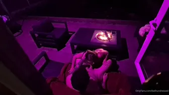 bethundressed cute bitch caresses sex lips