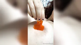 annabel openwork babe masturbates cap